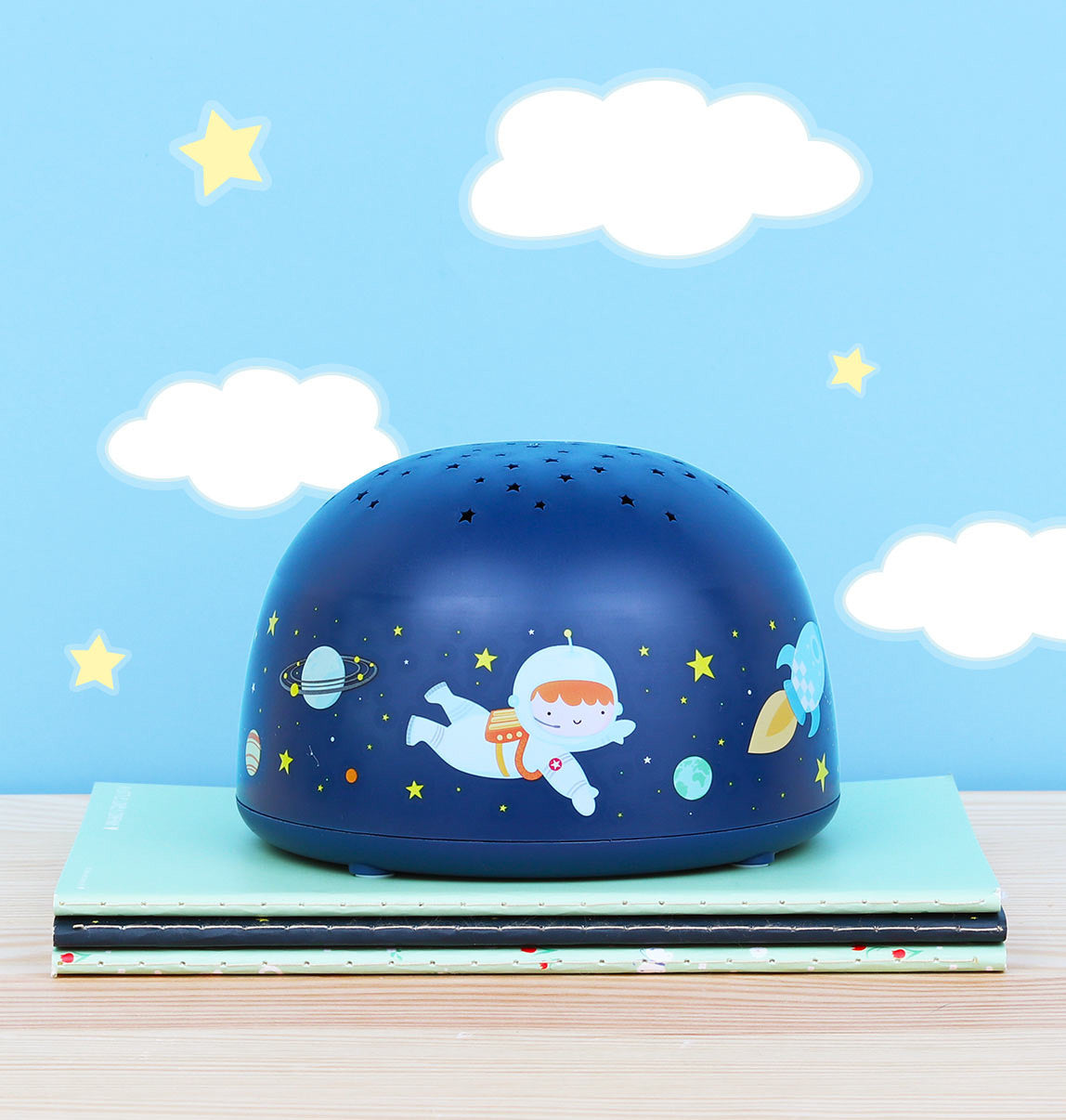 ALLC Nachtlicht Projektor PLSPBU14 Space 14x9x14cm