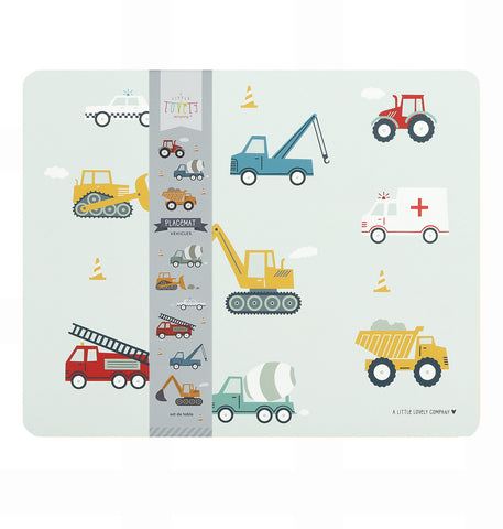 ALLC Tischset 43x34cm PMVEBU09 Vehicles