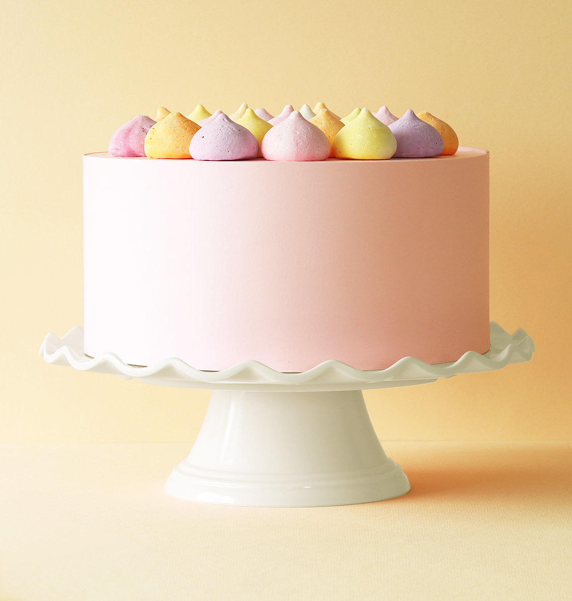 ALLC Tortenständer Wave PTCSVC18 vanille creme 27.5x9x27.5cm
