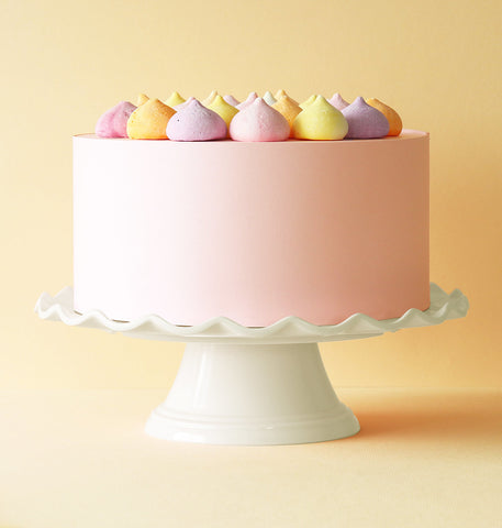 ALLC Tortenständer Wave PTCSVC18 vanille creme 27.5x9x27.5cm