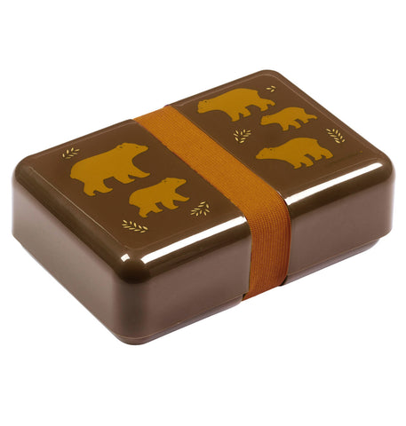 ALLC Lunchbox Bär SBBEBR48 braun 18x6x12cm