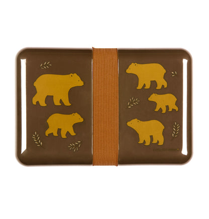 ALLC Lunchbox Bär SBBEBR48 braun 18x6x12cm