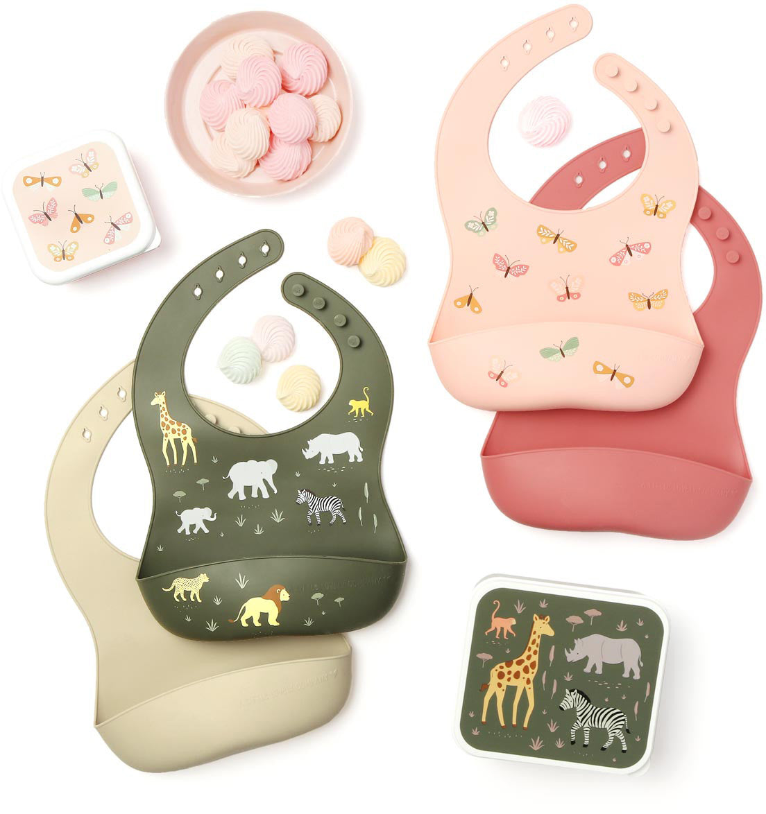 ALLC Silikonlätzchen 22x27cm SBBUPI05 Butterfly