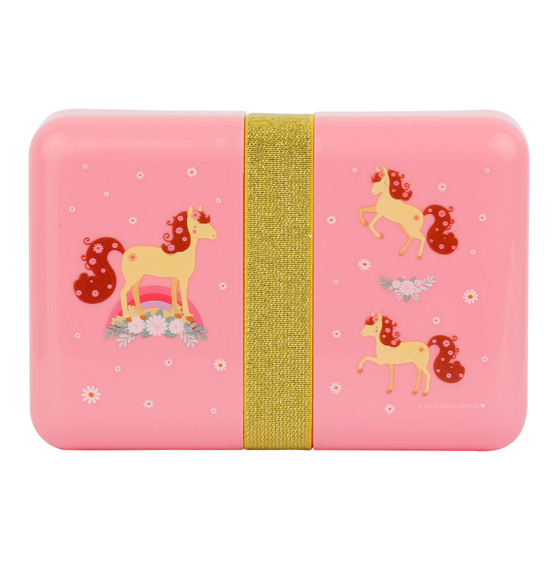 ALLC Lunchbox Horse SBLHPI11 rosa 18x6x12cm