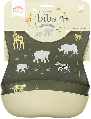 ALLC Silikonlätzchen 22x27cm SBSAGR06 Savannah