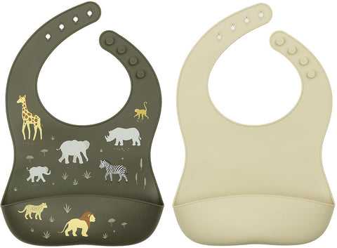 ALLC Silikonlätzchen 22x27cm SBSAGR06 Savannah