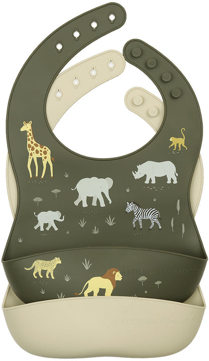 ALLC Silikonlätzchen 22x27cm SBSAGR06 Savannah