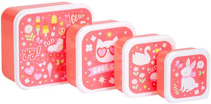 ALLC Lunch & snack box set SBSEFU75 Fun