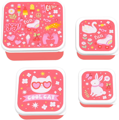 ALLC Lunch & snack box set SBSEFU75 Fun