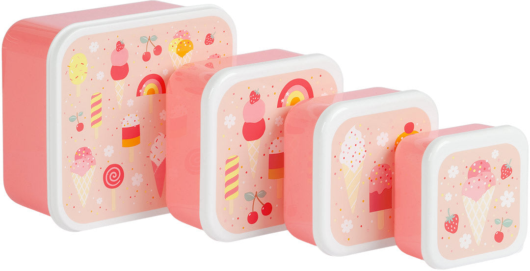 ALLC Lunch & snack box set SBSEIC61 Ice-cream