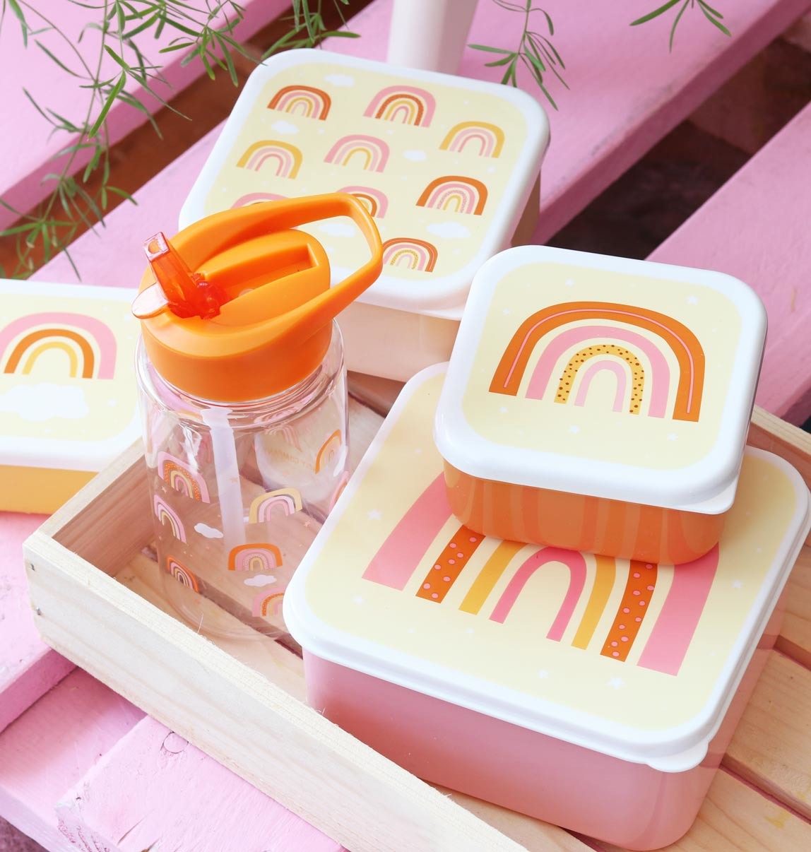 ALLC Lunch & Snackbox Rainbow SBSERA41