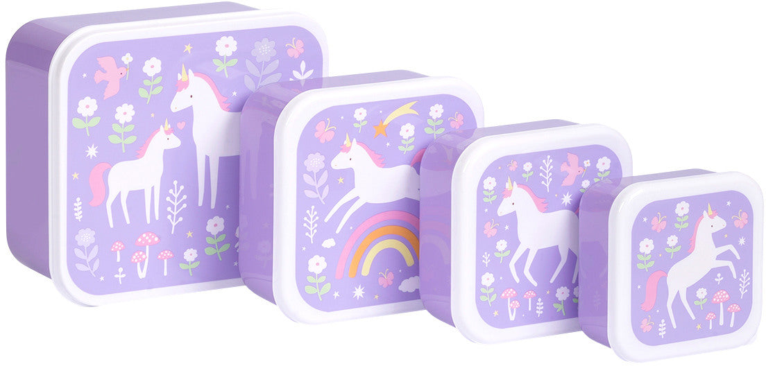 ALLC Lunch & snack box set SBSEUD73 Einhorn