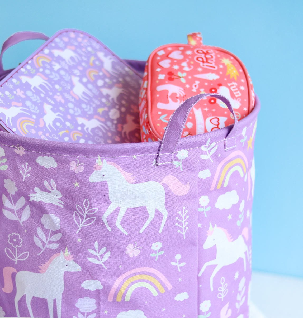 ALLC Aufbewahrungskorb 40x50x40cm STBAUD29 Unicorn dreams