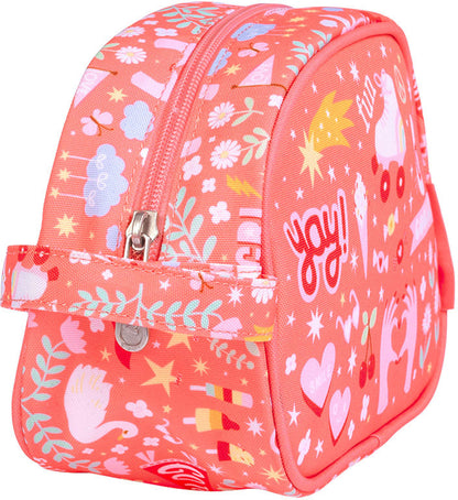 ALLC Kulturbeutel Fun TOFUCO11 rosa 20.5x14x9.5cm