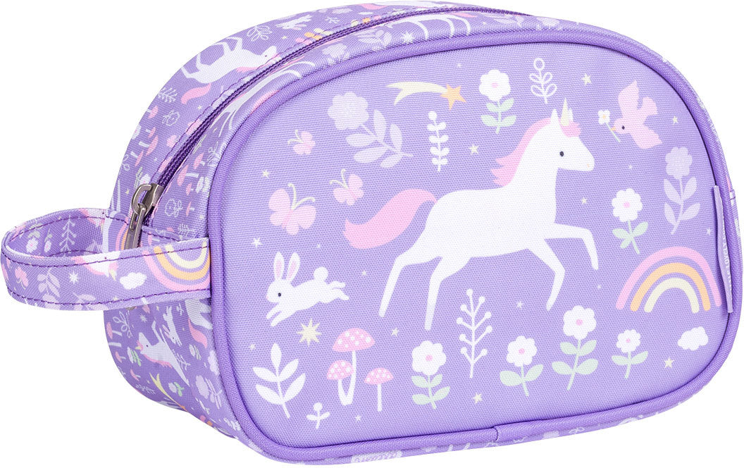 ALLC Kulturbeutel Einhorn TOUDPU09 lila 20.5x14x9.5cm