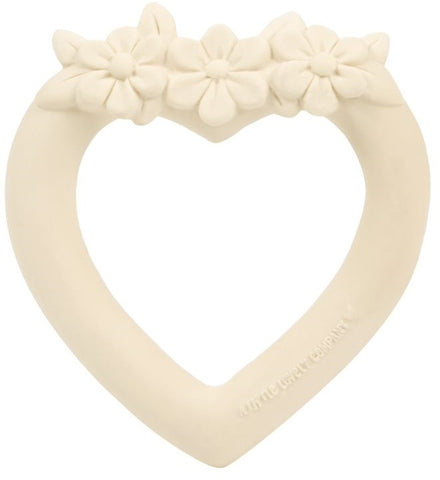 ALLC Beissring 9x10x2cm TRSHWH17 Heart creme