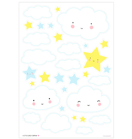 ALLC Wand Sticker WSCLWH07 Wolke 350x500 mm