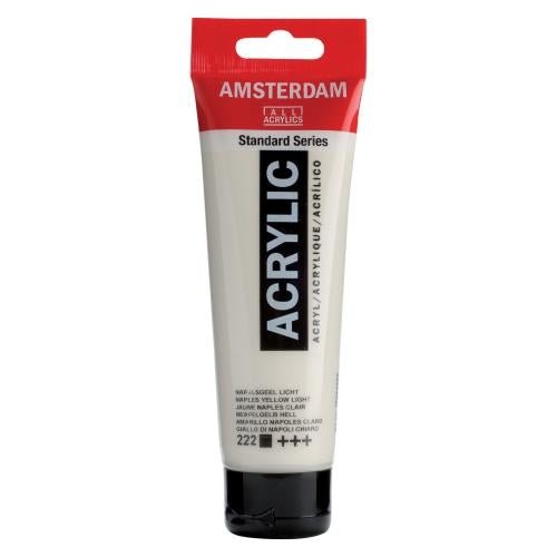 AMSTERDAM Acrylfarbe 120ml 17092222 neapelgelb hell 222