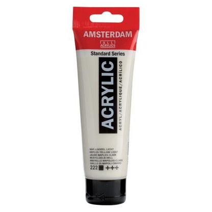 AMSTERDAM Acrylfarbe 120ml 17092222 neapelgelb hell 222