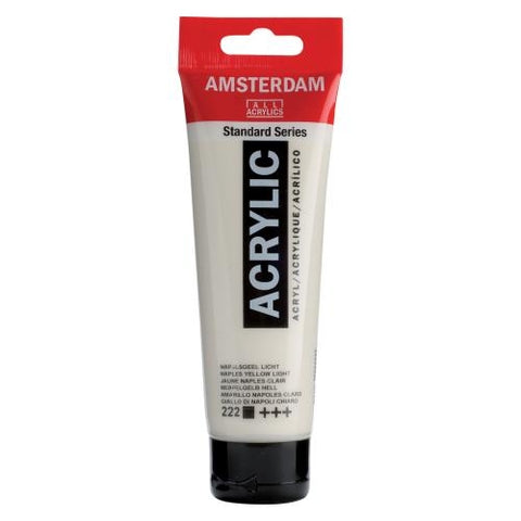 AMSTERDAM Acrylfarbe 120ml 17092222 neapelgelb hell 222
