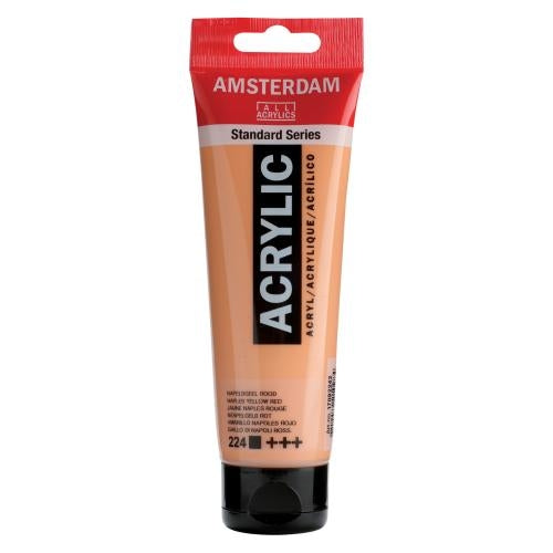 AMSTERDAM Acrylfarbe 120ml 17092242 neapelgelb rot 224