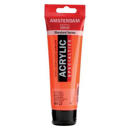 AMSTERDAM Acrylfarbe 120ml 17092572 reflexorange 257
