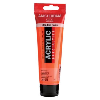 AMSTERDAM Acrylfarbe 120ml 17092572 reflexorange 257
