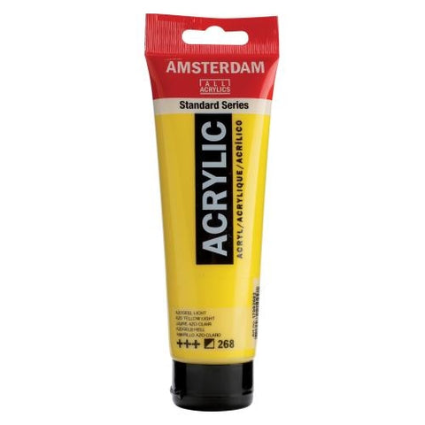 AMSTERDAM Acrylfarbe 120ml 17092682 azogelb hell 268