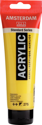 AMSTERDAM Acrylfarbe 120ml 17092752 prim.gelb 275