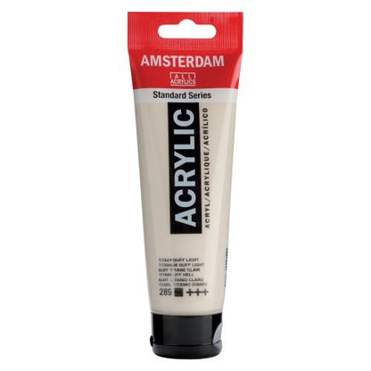AMSTERDAM Acrylfarbe 120ml 17092892 titanbuff hell 289