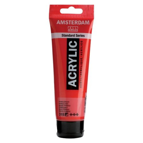 AMSTERDAM Acrylfarbe 120ml 17093152 pyrrolerot 315