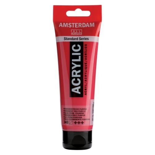 AMSTERDAM Acrylfarbe 120ml 17093482 rot purpur 348