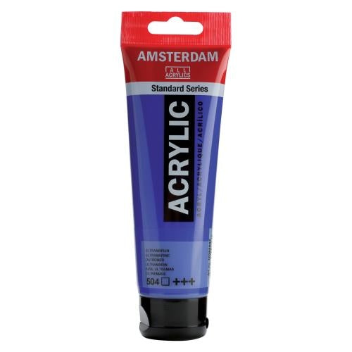AMSTERDAM Acrylfarbe 120ml 17095042 ultramarin 504