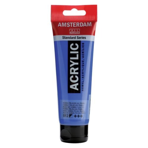 AMSTERDAM Acrylfarbe 120ml 17095122 kobaldblau 512