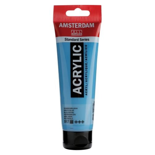 AMSTERDAM Acrylfarbe 120ml 17095172 koenigsblau 517