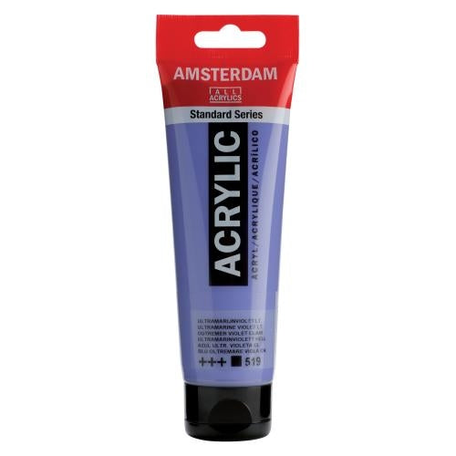 AMSTERDAM Acrylfarbe 120ml 17095192 ultr.violett hell 519