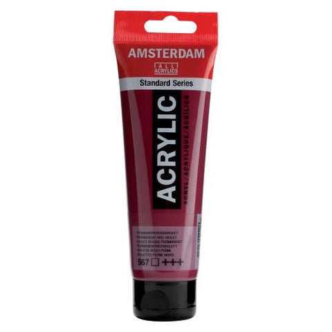 AMSTERDAM Acrylfarbe 120ml 17095672 p.rot violett 567