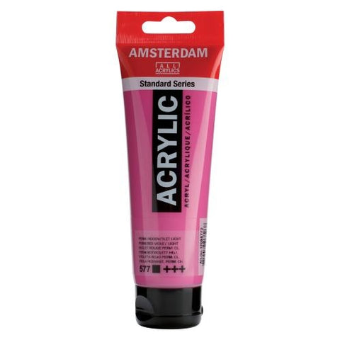 AMSTERDAM Acrylfarbe 120ml 17095772 p.rot viol.h. 577