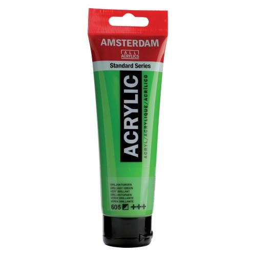 AMSTERDAM Acrylfarbe 120ml 17096052 brillantgruen 605