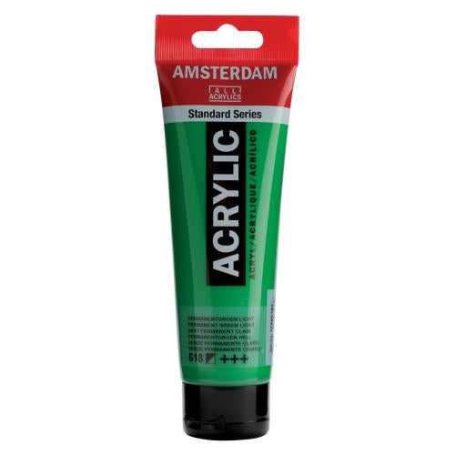 AMSTERDAM Acrylfarbe 120ml 17096182 perm.gruen h. 618