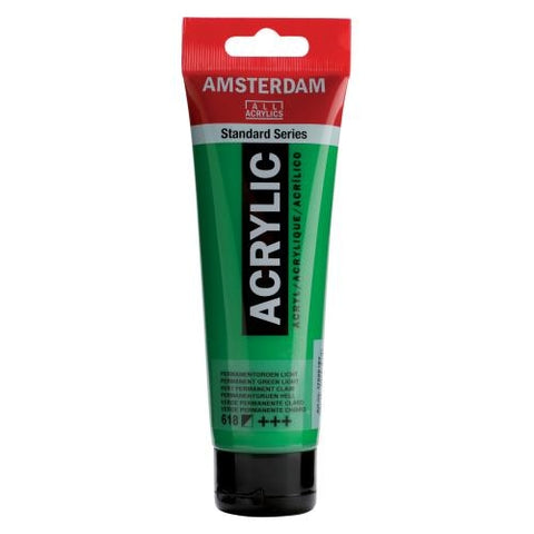 AMSTERDAM Acrylfarbe 120ml 17096182 perm.gruen h. 618