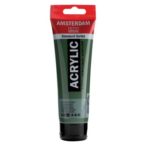 AMSTERDAM Acrylfarbe 120ml 17096222 olivgruen dkl. 622
