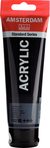 AMSTERDAM Acrylfarbe 120ml 17097022 lampenschwarz 702