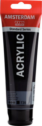 AMSTERDAM Acrylfarbe 120ml 17097352 ox.schwarz 735
