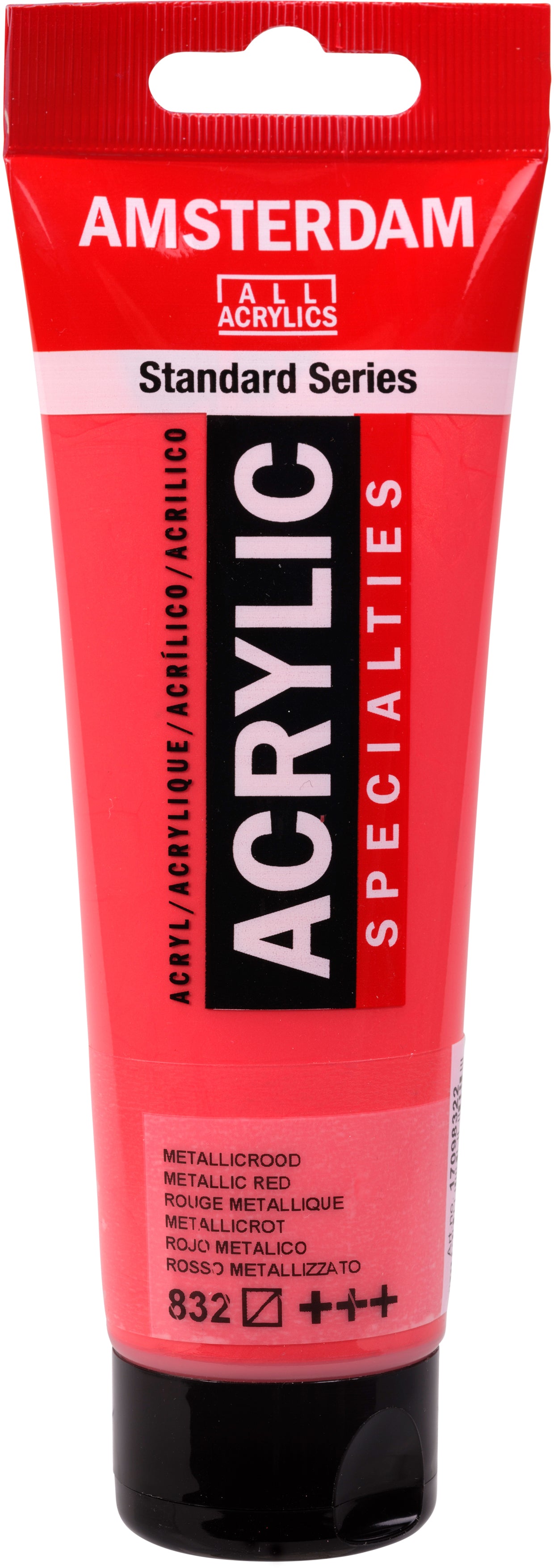 AMSTERDAM Acrylfarbe 120ml 17098322 metallic rot 832