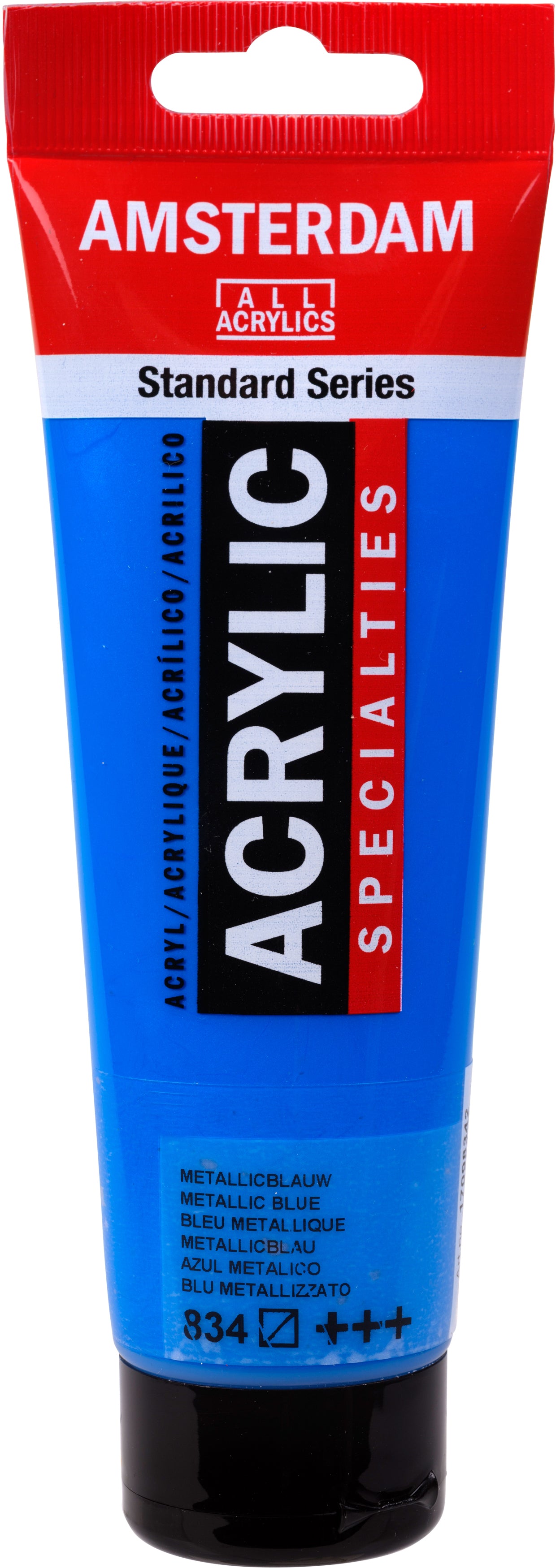AMSTERDAM Acrylfarbe 120ml 17098342 metallic blau 834