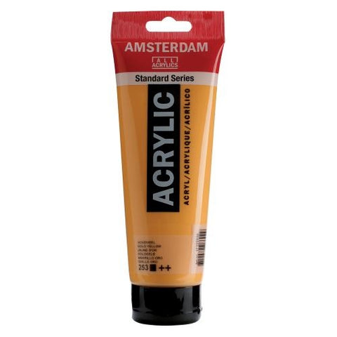 AMSTERDAM Acrylfarbe 250ml 17122530 goldgelb 253