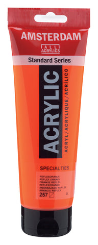 AMSTERDAM Acrylfarbe 250ml 17122570 reflexorange 257