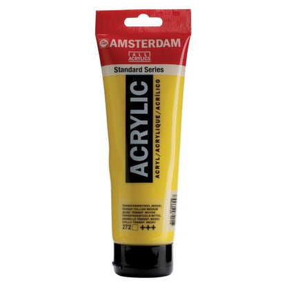 AMSTERDAM Acrylfarbe 250ml 17122720 transp.gelb m. 272