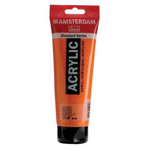 AMSTERDAM Acrylfarbe 250ml 17122760 azo-orange 276
